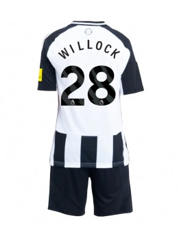 Detské Futbalové oblečenie Newcastle United Joe Willock #28 2024-25 Krátky Rukáv - Domáci (+ trenírky)